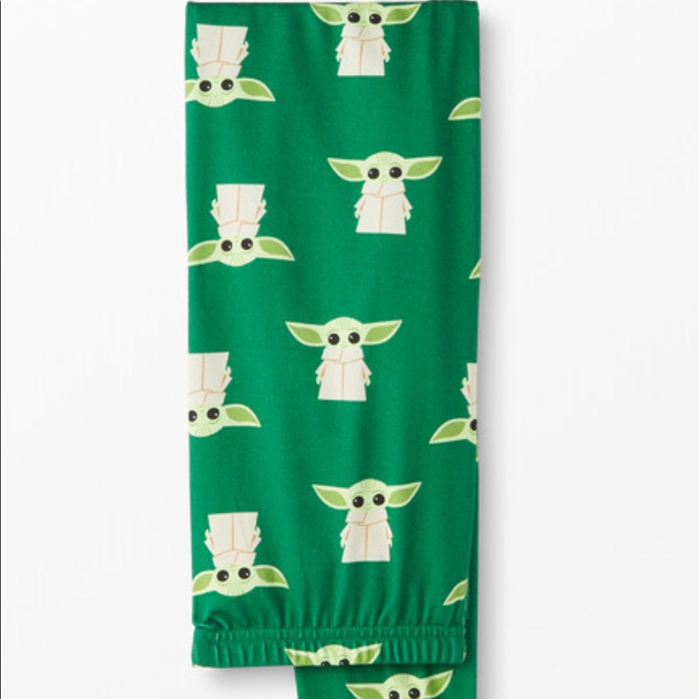 Baby Yoda Pajama Bottom Hanna Andersson Star Wars Mandalorian The Child XXL